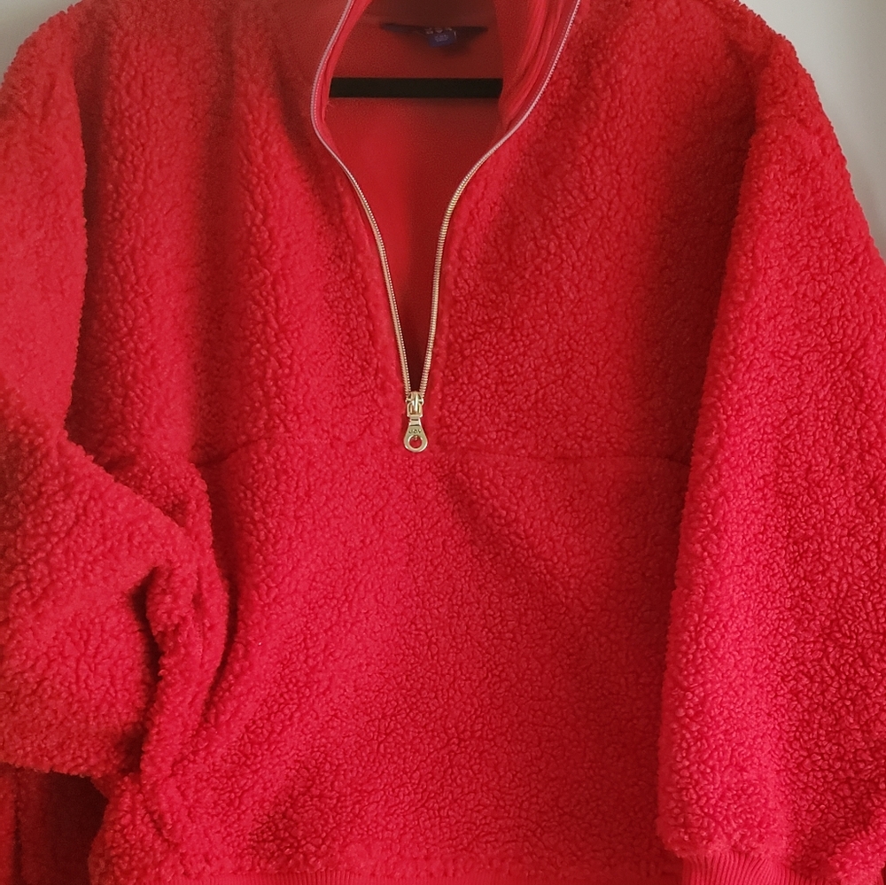 Joy Lab red winter sweatshirt
